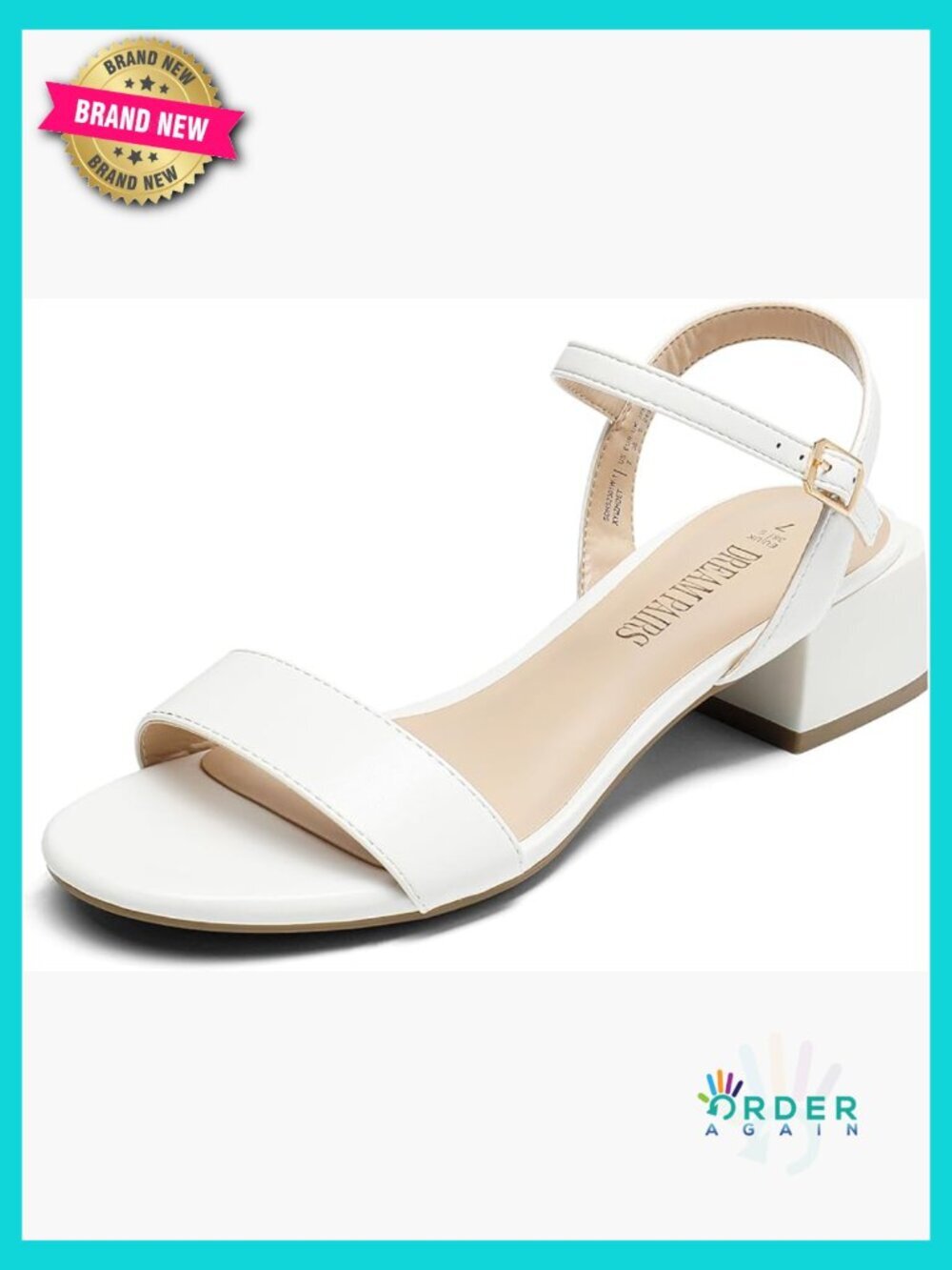 Women's Chunky Block Heel Sandals Open Toe Ankle Strap Party Dress Pumps